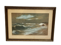 Emile H. Meyer (Amer. 1863-) Watercolor Framed