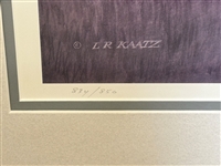 Lynn R. Kaatz Duck Lithograph Out of the Fog
