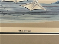 Art LaMay The Divers Duck S/N Lithgograph
