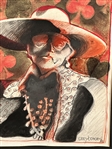 Grey Cohoe Enemyway Chanter Artwork Matted and Unframed