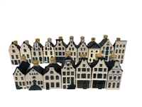 (17) Blue Delft KLM Miniature Houses by Bols