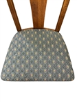 Broyhill Brasilia Mid Century Modern Dining Room Table With 4 Chairs, 3 Leaves.