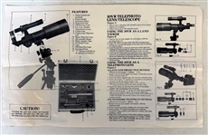 Tasco Telephoto Lens Telescope 10 VR