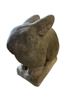 Rabbit Cement Yard Sculpture 