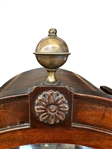 Weiman American Mahogany Curved Curio Cabinet