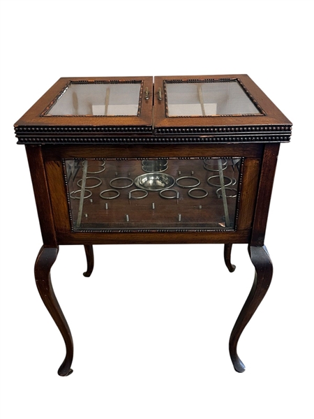 1920s Rising Bar Cabinet
