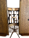Victorian Brass and Oak Dictionary Stand