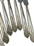 National Silver Co. Silverplate Flatware Set King Edward 73 Pieces