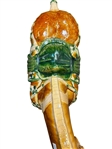 Large Tri-Color Glazed Ceramic Terra Cotta Sancai Horse