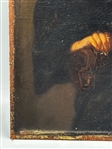 Oil on Board Unsigned The Miser After Hendrik Gerritsz Pot L'avaro