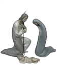 Lladro Porcelain Nativity Figurine Set (10) Pieces