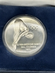 1971 & 1972 Olympic and Pan-American Games .925 Sterling Rounds