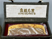 Group of Asian Souvenirs in Presentation Boxes