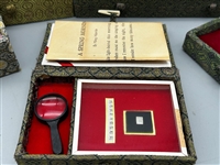 Group of Asian Souvenirs in Presentation Boxes