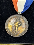 Group of AFLA Amateur Fencers League Medals in Gold Filled and Sterling