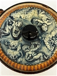 Majolica Biscuit/Ice Caddy Made in Japan