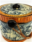 Majolica Biscuit/Ice Caddy Made in Japan