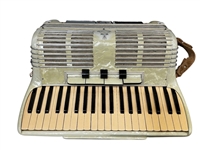 Noble and Company Mother of Pearl Accordion in Case