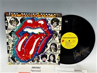 Rolling Stones Album Pigment and Ink Mixed Media Art Signed by Tim Yanke Park West Galleries