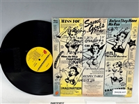 Rolling Stones Album Pigment and Ink Mixed Media Art Signed by Tim Yanke Park West Galleries