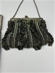 (2) Hand Beaded Ladies Purse