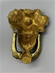 Brass Art Nouveau Door Knocker