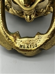 Brass Art Nouveau Door Knocker