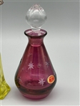 (2) Perfume Bottles: Irice, Louh