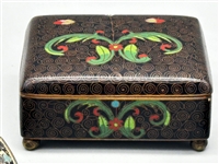 (3) Cloisonne Small Boxes