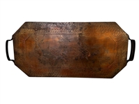 2 Handled Copper Serving Tray