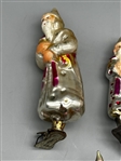 (6) Russian Glass Clip-On Ornaments