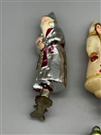 (6) Russian Glass Clip-On Ornaments