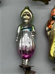 (6) Russian Glass Clip-On Ornaments