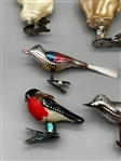 (13) Glass Animal and Other Clip-On Ornaments