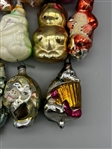 (16) Vintage Glass Animal Ornaments