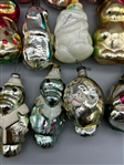 (16) Vintage Glass Animal Ornaments