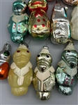 (16) Vintage Glass Animal Ornaments