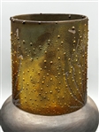 Norman Bacon Raku Pottery Vase