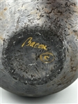 Norman Bacon Raku Pottery Vase