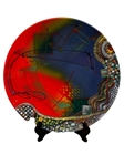 Michael Kifer Textured Clay Platter 20.5" 