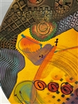 Michael Kifer Textured Clay Platter 20.5 