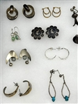 (31) Pairs Sterling Silver Earrings