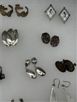 (31) Pairs Sterling Silver Earrings