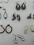 (31) Pairs Sterling Silver Earrings