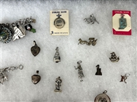 Sterling Silver Charm Bracelets and Charms