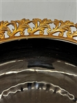 Black Porcelain and Bronze Ormolu Mounted French Empire Urn