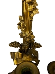 Pair Bronze Louis XVI Bronze Sconces