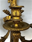 Pair Bronze Louis XVI Bronze Sconces