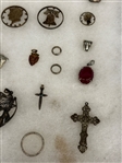 (51) Sterling Silver Pendants and Charms