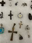 (51) Sterling Silver Pendants and Charms